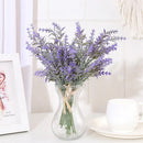 DecorBites™ Lavender Wedding Wreath Artificial Flowers Home Decor Craft Fake Plants