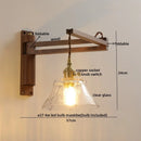 DecorBites™ Clear Glass LED Wall Sconce Modern Stair Light Fixture Home Decor
