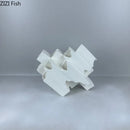 DecorBites™ Geometric Ceramic Desk Ornament Minimalism Sculpture Room Decor