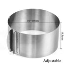 DecorBites™ Adjustable Stainless Steel Cake Layered Slicer and Cutter
