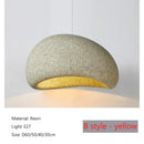 DecorBites™ Japanese Wabi Sabi LED Pendant Lamp Modern Simple Living Room Bedroom Chandelier