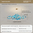 DecorBites™ Gingko Leaf Chandelier: Modern Luxury Art Decor for Home, Restaurant & Bar