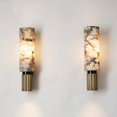DecorBites™ Copper Alabaster Wall Lamp: Post-Modern High-End Bedroom Lighting