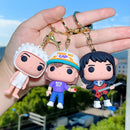 Creative, trendy, quirky and quirky stories, keychains, trendy flower monsters, cannibalistic flower keychains, men's and women'