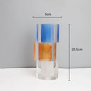DecorBites™ Clear Crystal Mosaic Vase - Home Decoration Terrarium Flower Pot