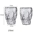 DecorBites™ Heat-Resistant Glass Drinkware Set for Home Bar: Coffee, Wine, Whiskey, Tea, Juice.