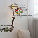 DecorBites™ Copper Wall Light with Pull Chain Switch, Modern Nordic Design