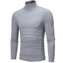 Men’s Thermal Shirt – Slim Fit High Neck Long Sleeve Winter Top