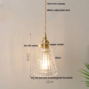 DecorBites™ Copper Knob Iron LED Pendant Light - Adjustable Nordic Modern Hang Lamp