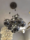 DecorBites™ Glass Ball LED Pendant Light Fixture for Home Decor and Lighting in Various Rooms