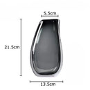 DecorBites™ Double Glass Vase Hydroponic Flower Pot: Desk Decor, Floral Arrangement Aesthetics