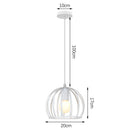 DecorBites™ Industrial Metal Ball Pendant Light for Bedroom Kitchen Island