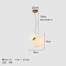 DecorBites™ Glass Indoor Pendant Lights for Dining Room Kitchen Bar Shop