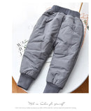 Kids Winter Thermal Pants – Cotton Padded Warm Trousers for Snow Play