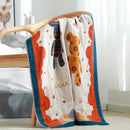 DecorBites™ Cotton Gauze Bath Towel - Soft & Absorbent 80x160cm