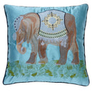 DecorBites™ Elephant Embroidery Pillow Covers for Home Decor and Living Room Sofas