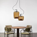 DecorBites™ Brokis Double Glass Pendant Lamp for Home Decor & Hospitality Spaces