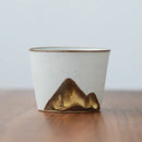 DecorBites™ Japanese Ceramic Tea Coffee Cup Porcelain Drinkware Mug - Single Pottery