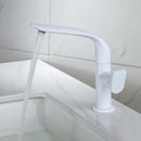 DecorBites™ Basin Faucet: Brass Black Bathroom Mixer Tap, Single Handle Hot Cold Lavatory Faucet