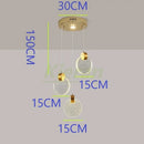 DecorBites™ Crystal LED Chandelier: Modern 5head Highlight for Bedroom, Bar, Study Room Decor