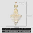 DecorBites™ Elegant Crystal Chandelier for Luxury Living Room Decor
