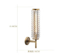 DecorBites™ Crystal Candle Chandelier: Elegant Hanging Lamp for Villa, Dining Room, Bedroom, Living Room
