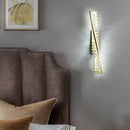DecorBites™ Crystal LED Wall Lamp for Luxury Bedroom and Living Room Lighting