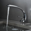 DecorBites™ Gold Black Bathroom Faucet Brass Sink Mixer Tap Single Handle Hot Cold Brush Gold