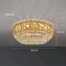 DecorBites™ Crystal LED Wall Lamp: Minimalist Luxury Lighting for Living Room TV Background