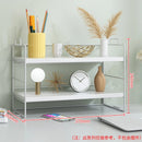 Adjustable Cosmetic Storage Shelf Desktop Organizer Kitchen Storage Rack Office Multi-Layer Dormitory Table Shelf Small Bookshel