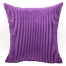 DecorBites™ Corduroy Pillow Cover: Striped Cushion for Sofa Bed - Nordic Home Decor