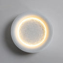 DecorBites™ Full Moon Starry Wall Sconces - Gypsum White LED Lighting