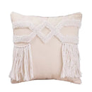 DecorBites™ Geometric Tufted Tassel Cushion Cover 30x50cm/45x45cm