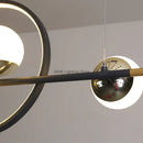 DecorBites™ LED Long Strip Pendant Light: Nordic Minimalist Design for Living Room, Restaurant, Bar