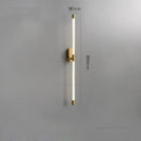 DecorBites™ Gold Geometric Lines Wall Lamps for Modern Luxury Home Decor