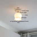 DecorBites™ Ceramic LED Ceiling Light for Modern Home Decor & Lighting