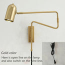 DecorBites™ Adjustable Long-Arm Wall Lamp with Switch, E27 Flex Reading Bedside Light