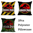 DecorBites™ Jurassic Park Dinosaur Pillowcase Cover for Living Room Sofa and Chair