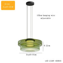 DecorBites™ Glass Chandelier LED Pendant Lights Modern Home Decor