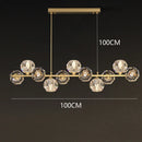 DecorBites™ Crystal Chandelier | Luxury Pendant Light for Living and Dining Room