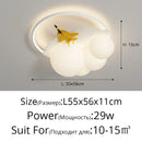 DecorBites™ Kids Cloud Airplane Ceiling Light: Modern LED Bedroom Chandelier for Boys and Girls