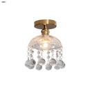 DecorBites™ Crystal Glass LED Ceiling Lamp Modern Luxury Interior Lighting Fixture