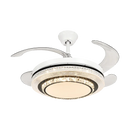 DecorBites™ LED Ceiling Fan with Remote Control, Modern ABS Blades, 110V 220V