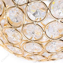 DecorBites™ Crystal Wall Light: Elegant Bedroom Bedside Lamp E27 Sconce, European Design