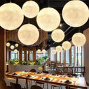 DecorBites™ Cream Moon LED Pendant Chandelier: Modern Living Room Kitchen Bedroom Lighting