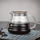 DecorBites™ Cloud Shaped Glass Coffee Kettle Heat Resistant Teapot 360/600/800ml