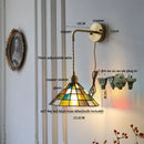 DecorBites™ Clear Flower Acrylic LED Wall Lamp: Copper Modern Nordic Stair Light