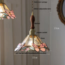 DecorBites™ Copper Knob Switch LED Pendant Lamp, Adjustable Glass Dining Room Lighting