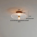 DecorBites™ Glass Wood LED Ceiling Light Modern Ceiling Lamp