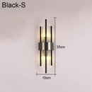 DecorBites™ Crystal Wall Lamp: Elegant LED Indoor Lighting for Living Room, Bedroom, Hotel, and TV Background